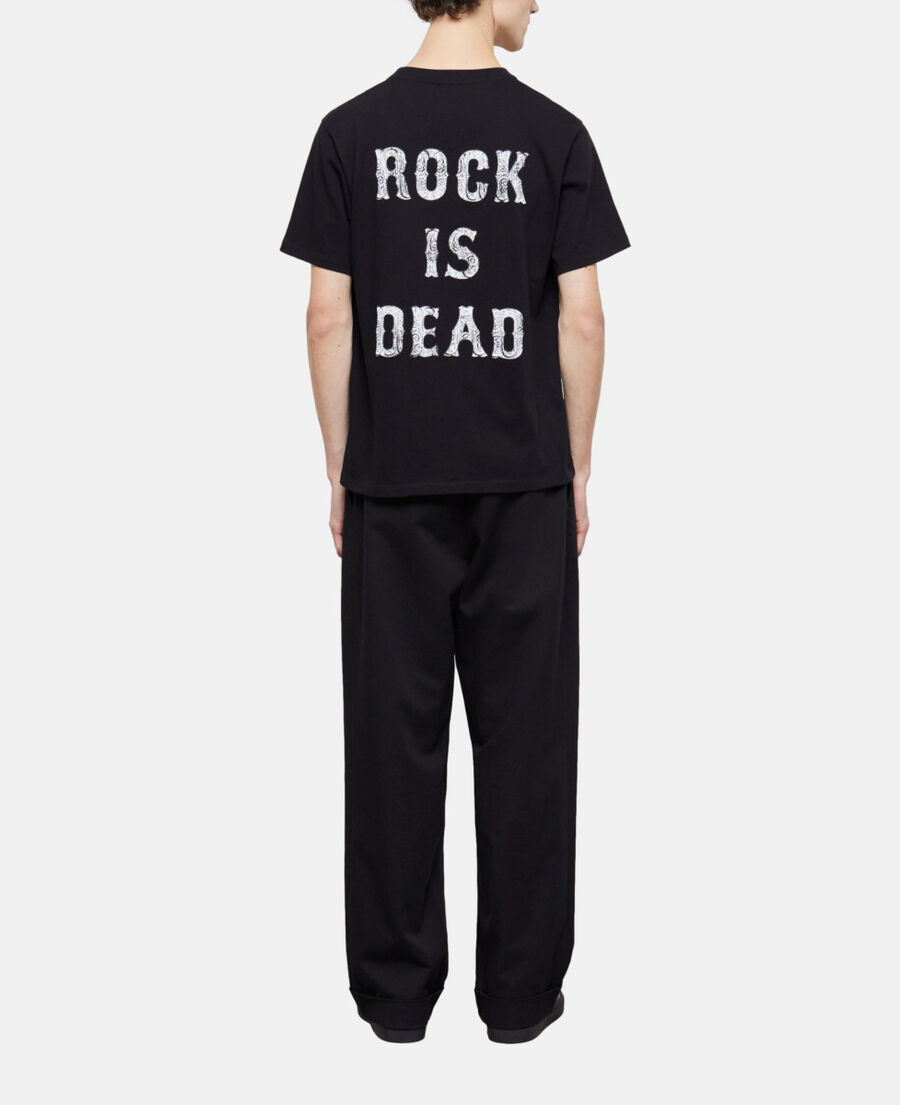 camiseta logotipo the kooples negra para hombre