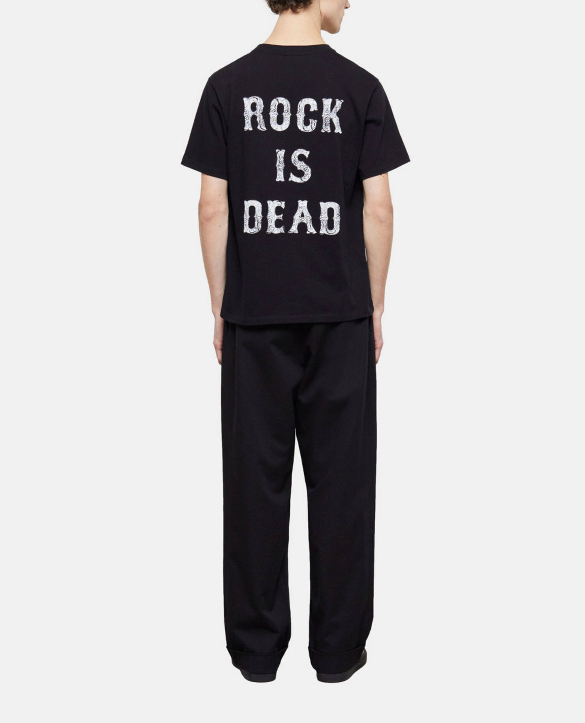 Camiseta logotipo The Kooples negra para hombre, BLACK, hi-res image number null