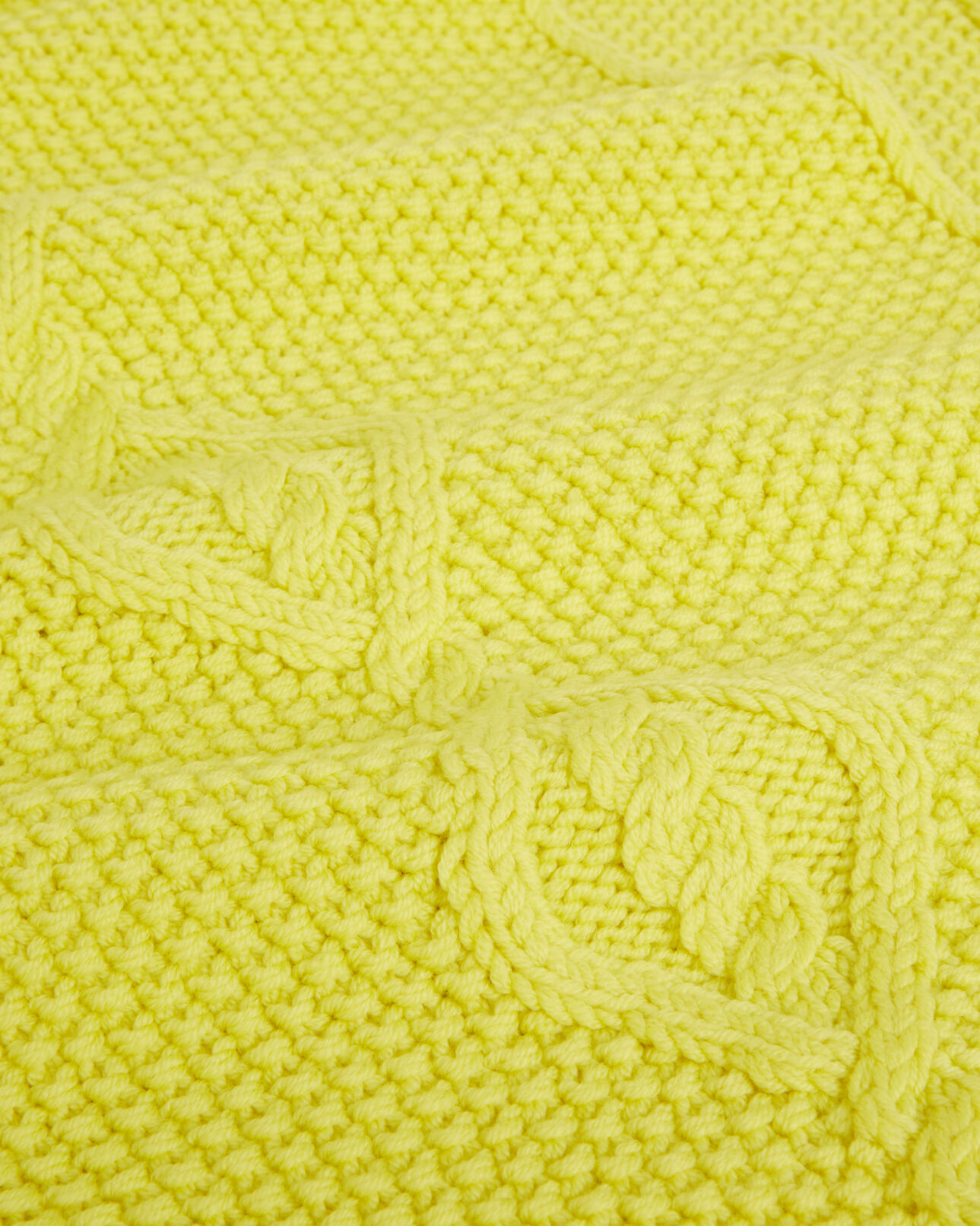 The Kooples MIXED YELLOW yellow wool scarf