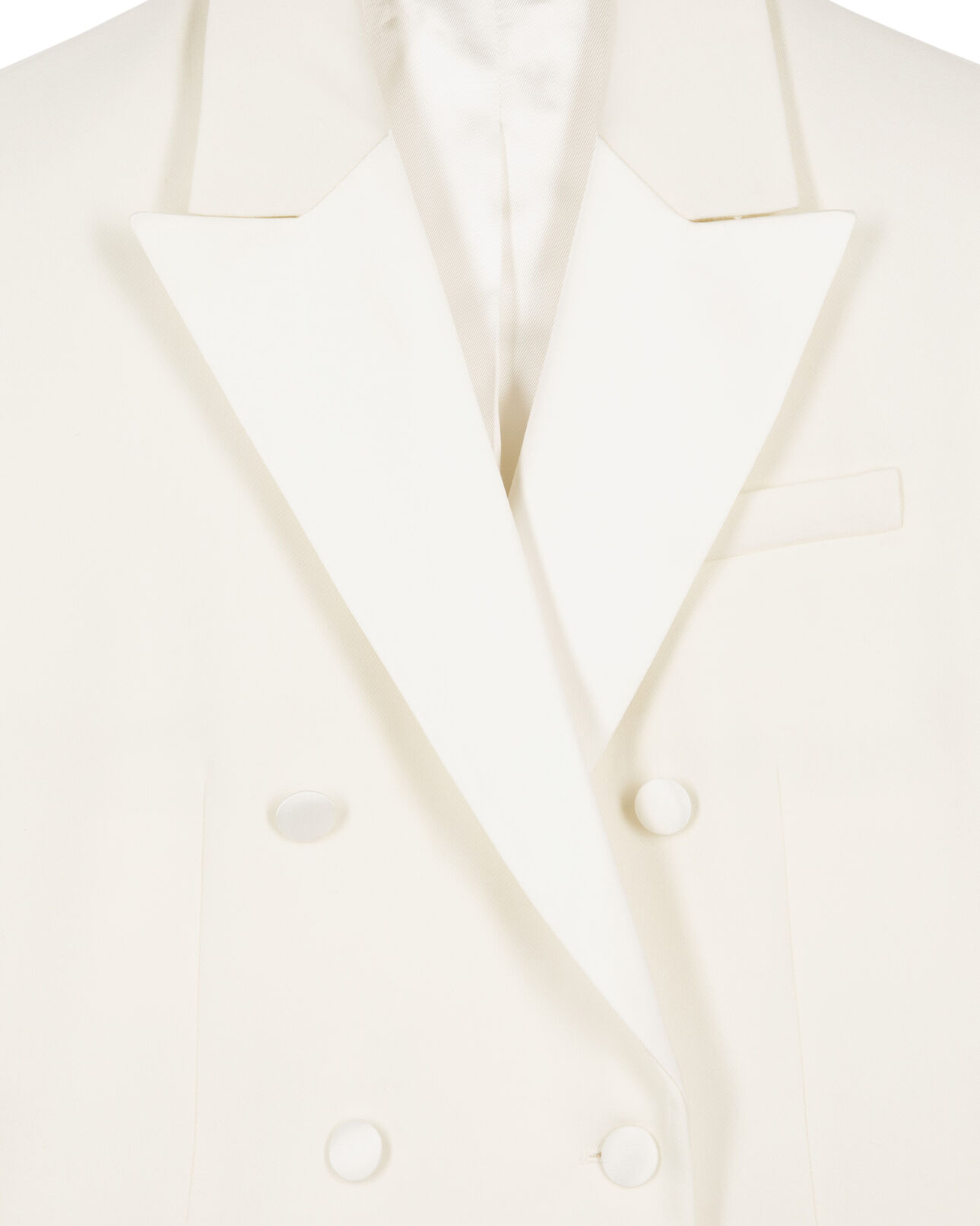The Kooples DAMEN ECRU smokingjacke ecru