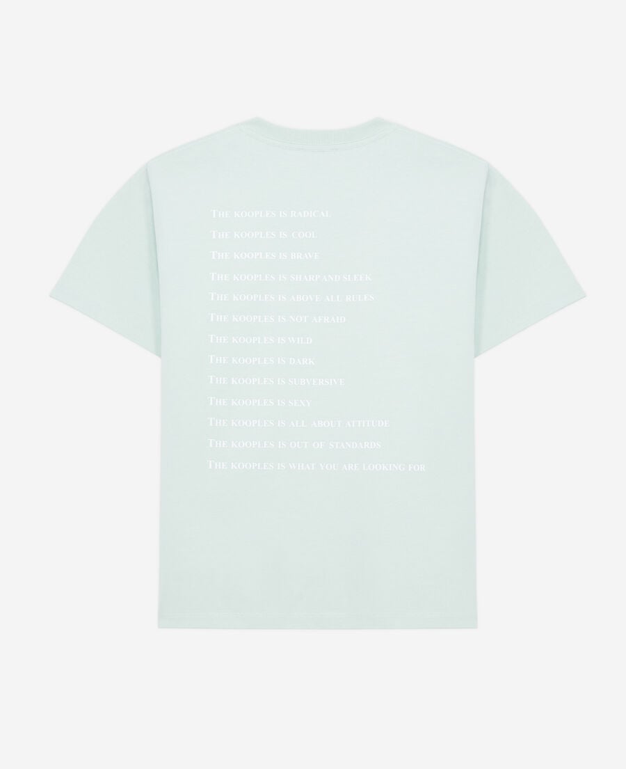 The Kooples F OCEAN women's light green what is t-shirt