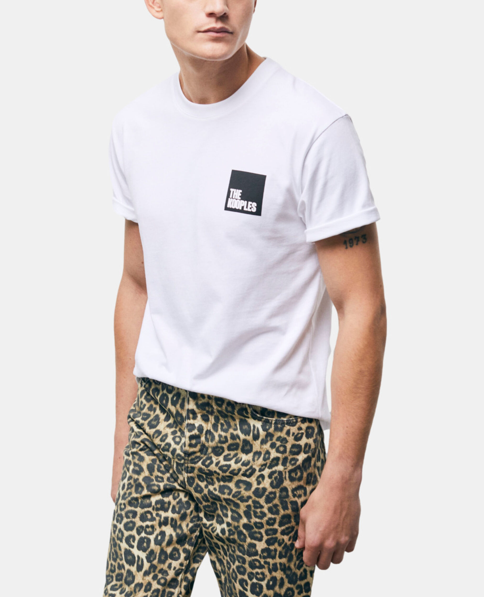 White T-shirt, SNOW WHITE, hi-res image number null