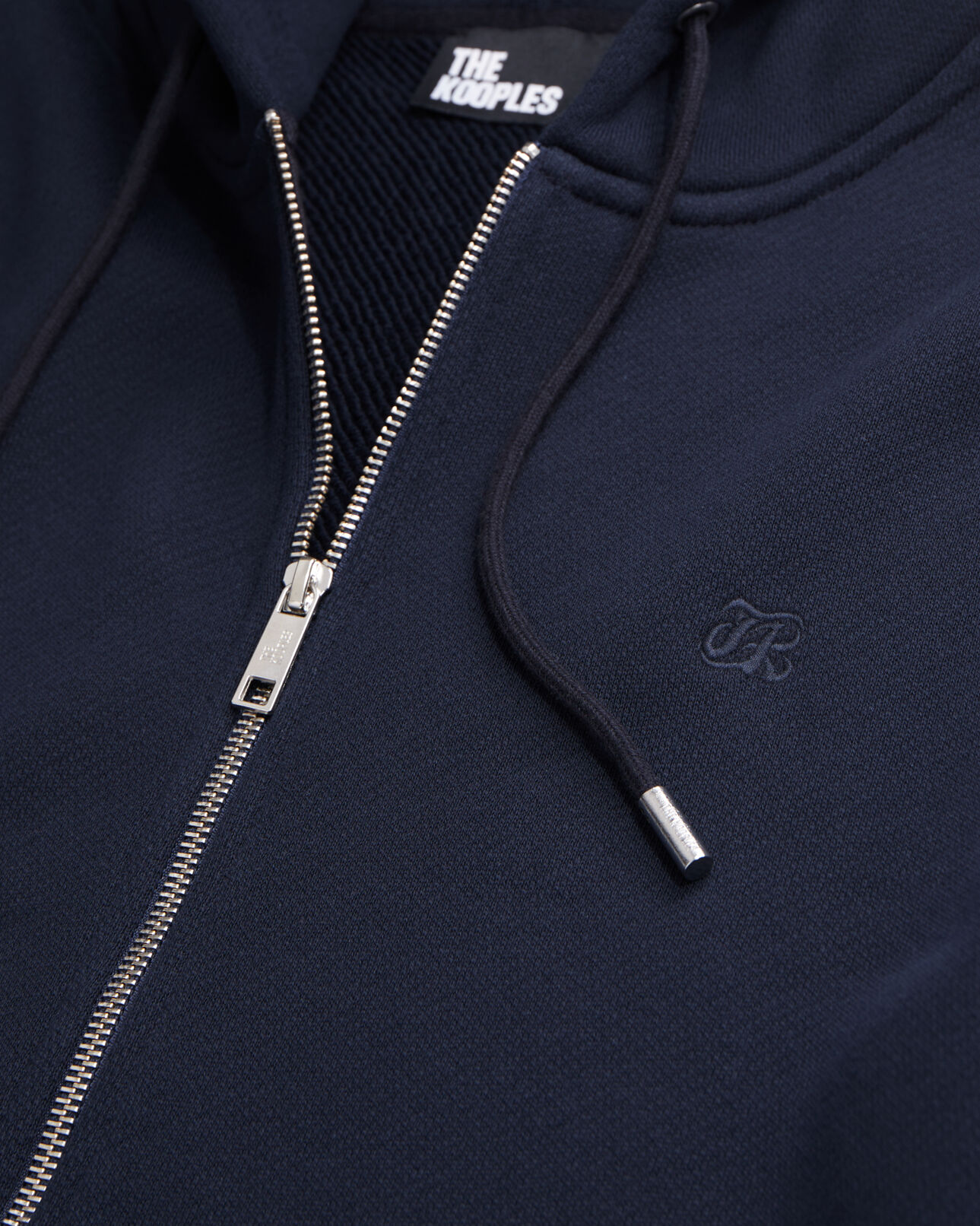 The Kooples MEN NAVY navy blue hoodie