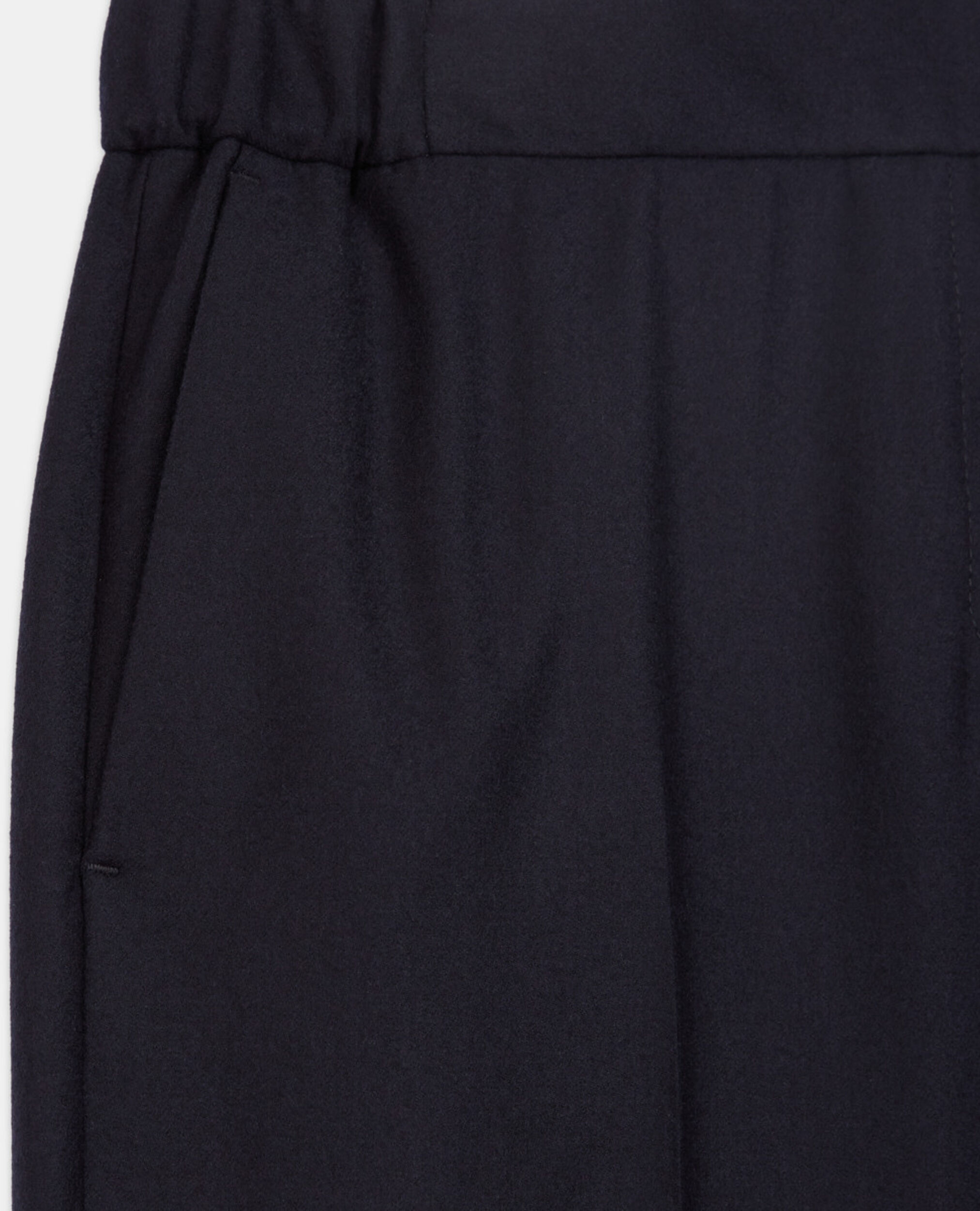 Pantalon de costume en laine bleu, NAVY, hi-res image number null