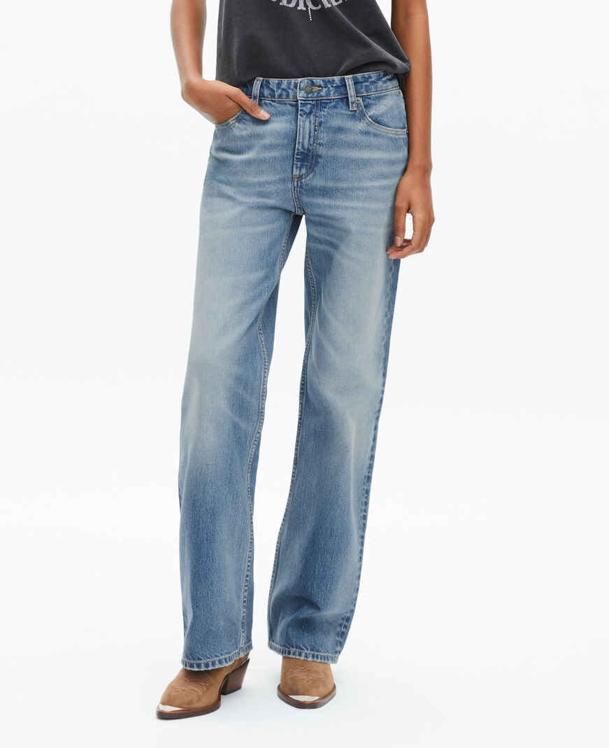 The Kooples DAMEN BABY BLUE weite jeans in hellblau