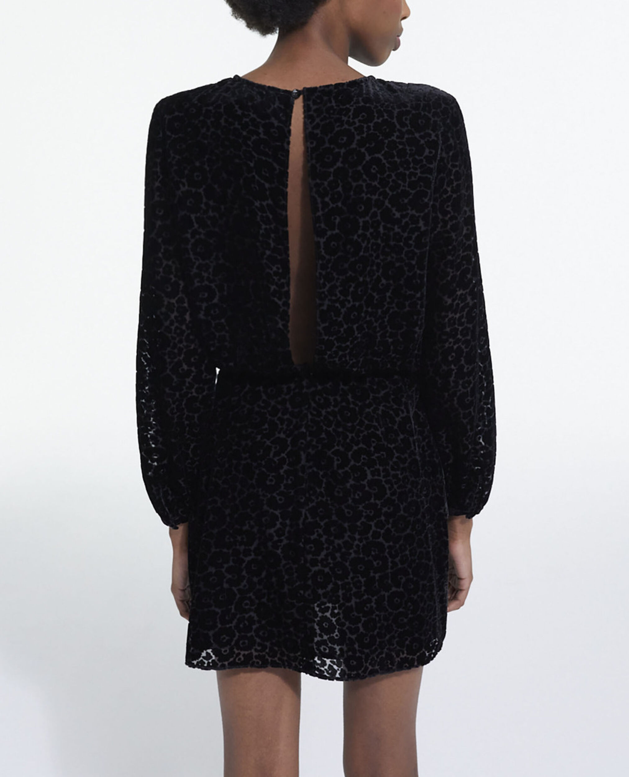 Schwarzes kurzes Kleid, BLACK, hi-res image number null