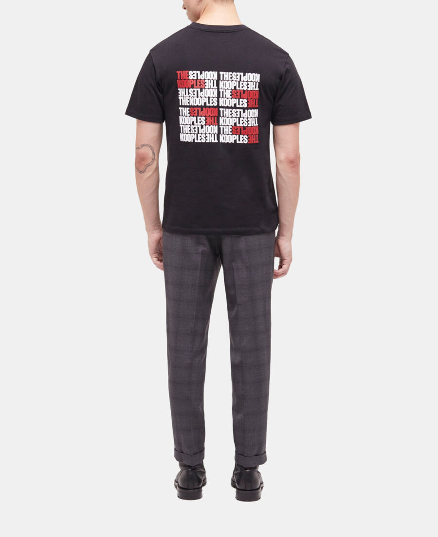 the kooples black logo t-shirt