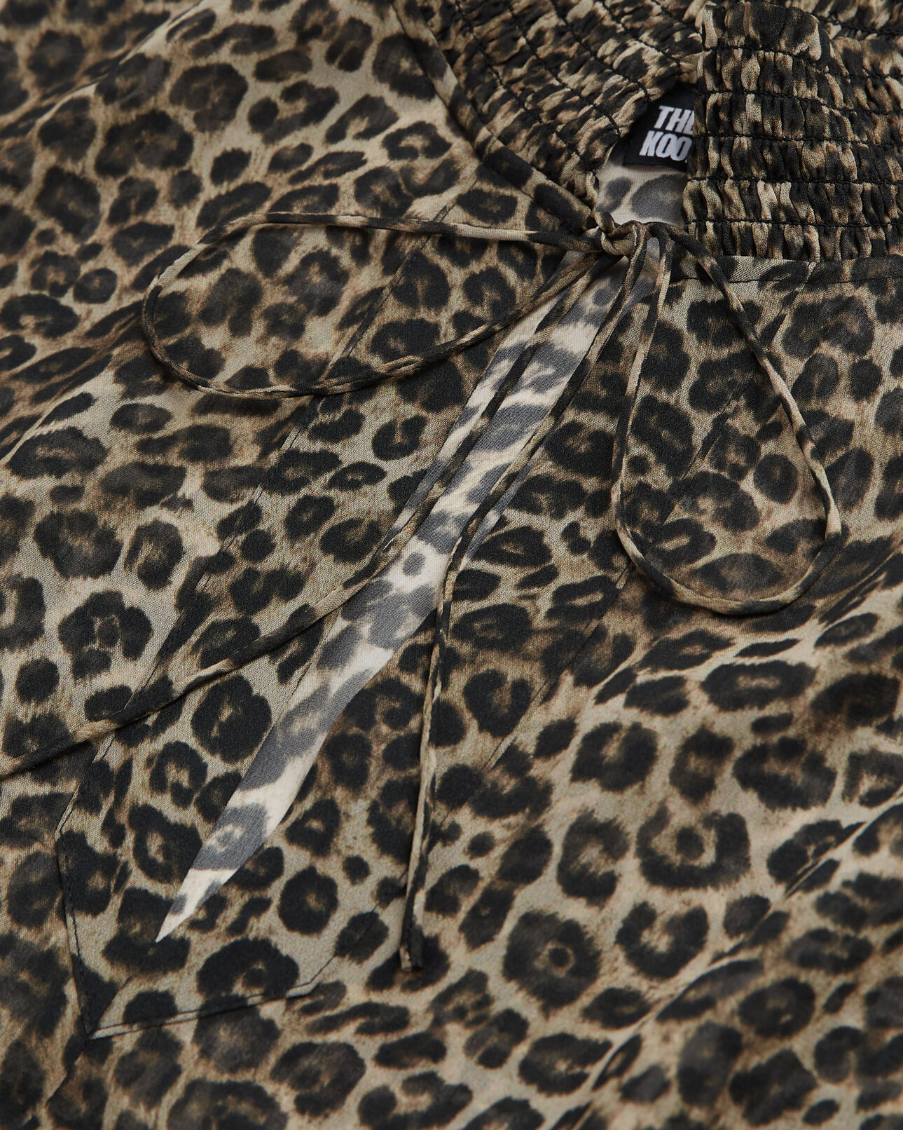 The Kooples WOMEN LEOPARD long leopard print dress