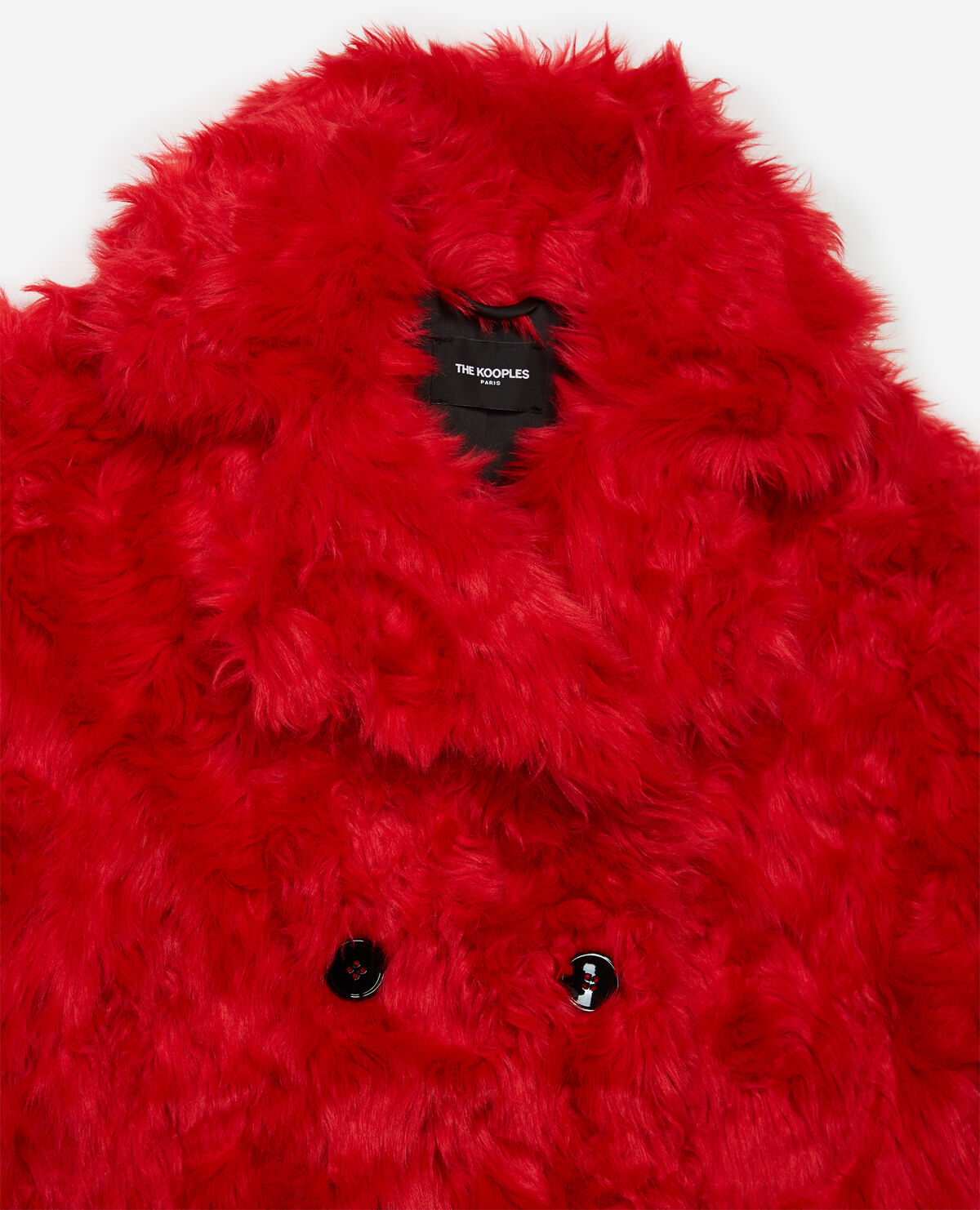 Kooples red coat top