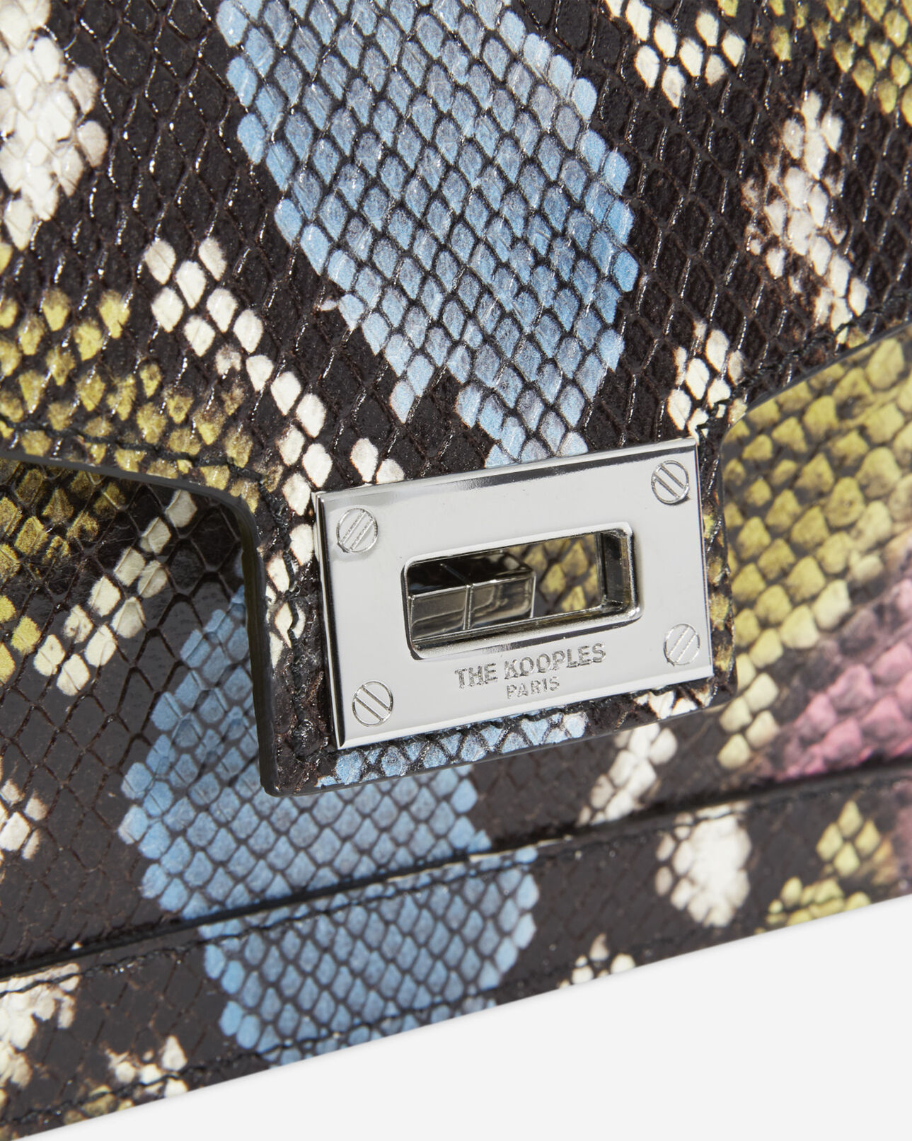 The Kooples WOMEN MULTICOLOR small emily bag in multicolored leather