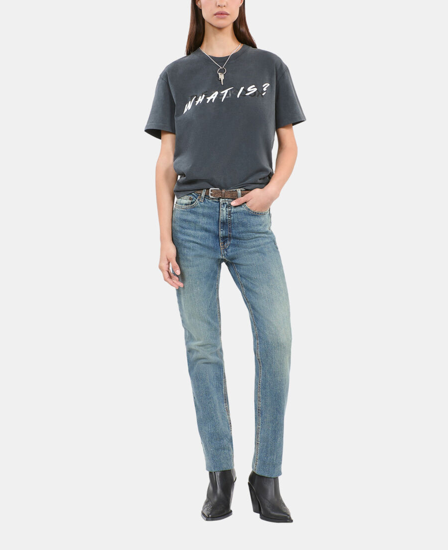 The Kooples F BLACK WASHED black what is t-shirt