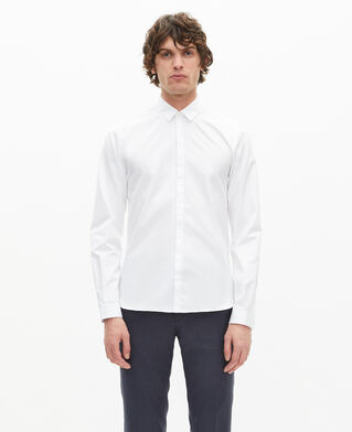 The Kooples HOMME WHITE chemise col classique blanche