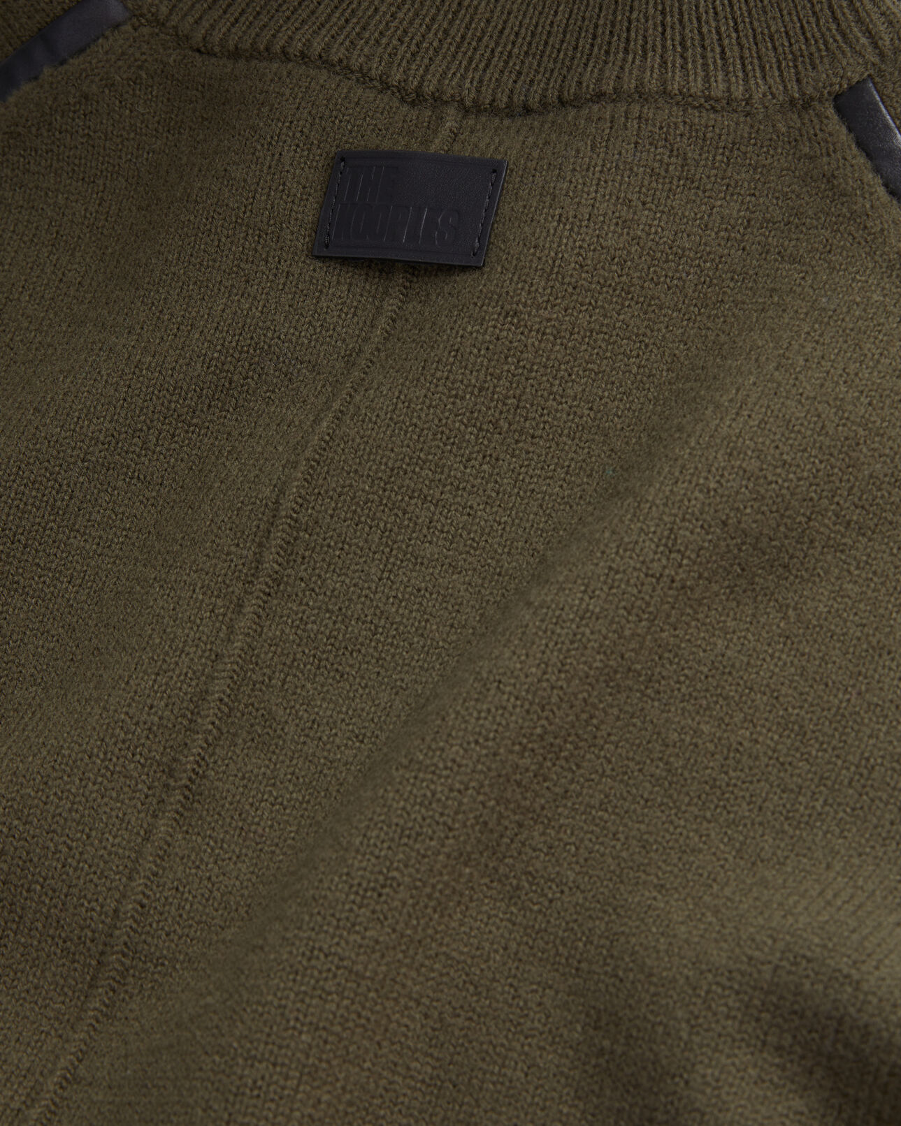 The Kooples HOMME KAKI pull kaki en laine