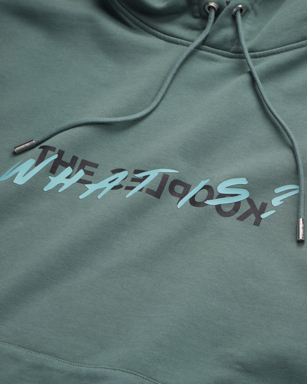 The Kooples HOMME FOREST sweatshirt à capuche what is vert