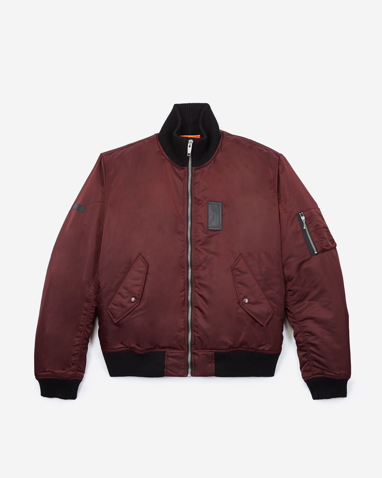 The Kooples HOMBRE BURGUNDY chaqueta bomber roja