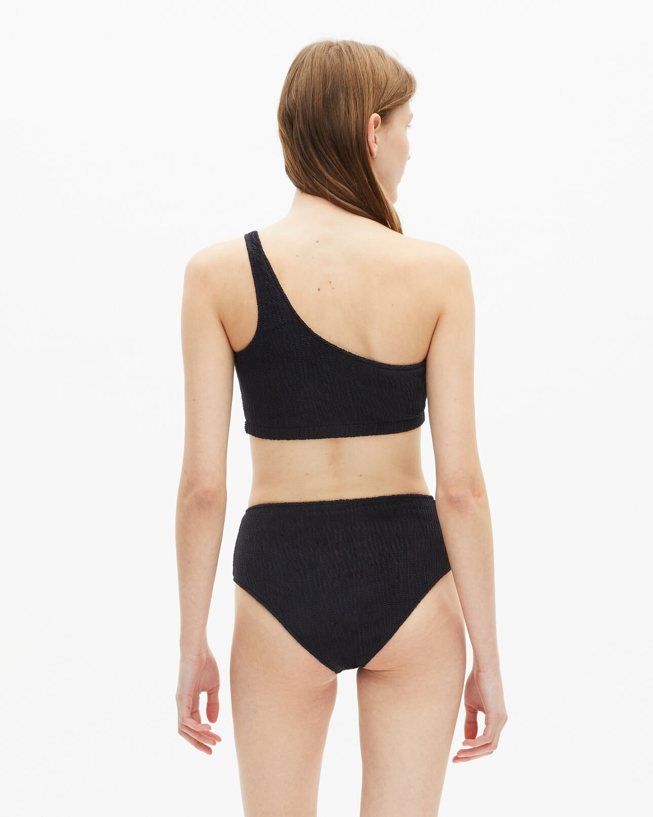 The Kooples FEMME BLACK haut de maillot de bain the kooples x luz asymétrique noir