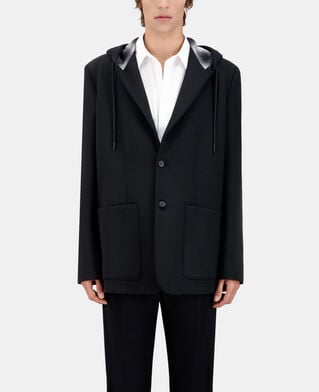 The Kooples H BLACK black jacket with hood