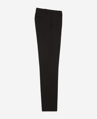 The Kooples WOMEN BLACK black crepe suit trousers