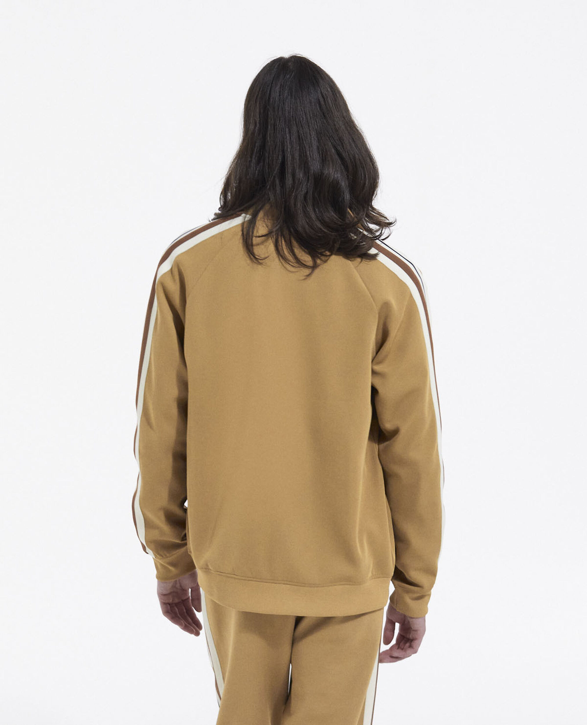 Camel technical sweatshirt with high neck, CAMEL, hi-res image number null