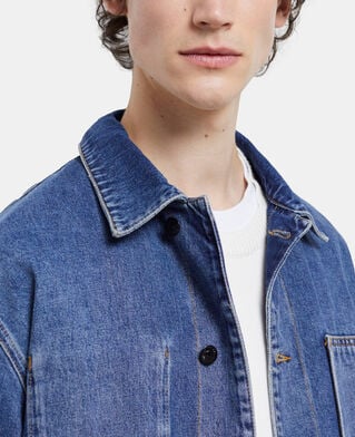 The Kooples HOMBRE BLUE DENIM sobrecamisa vaquera azul