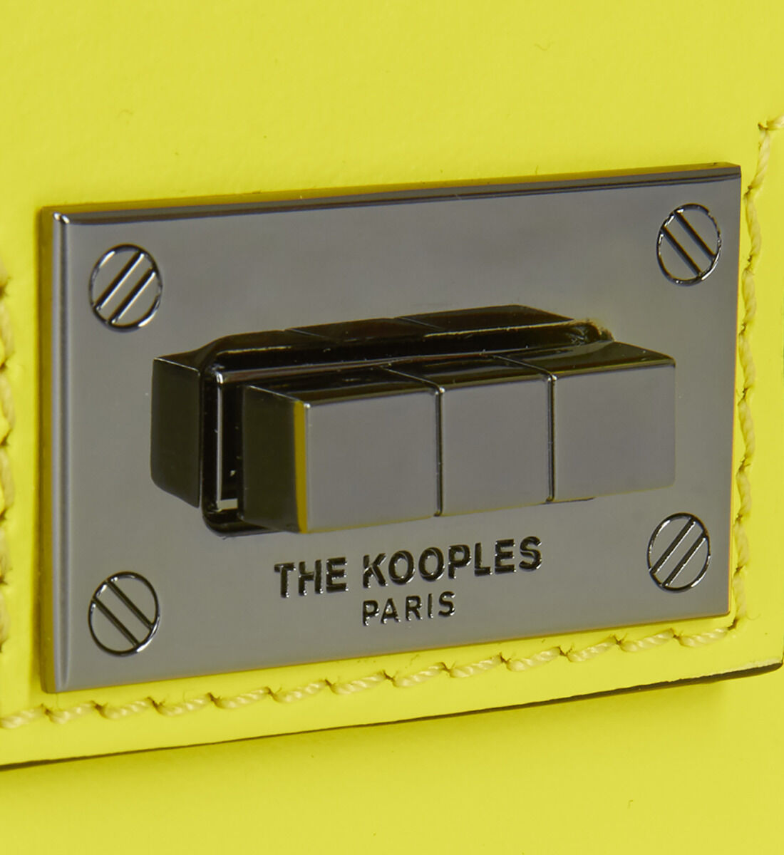 Sac emily the kooples jaune clearance