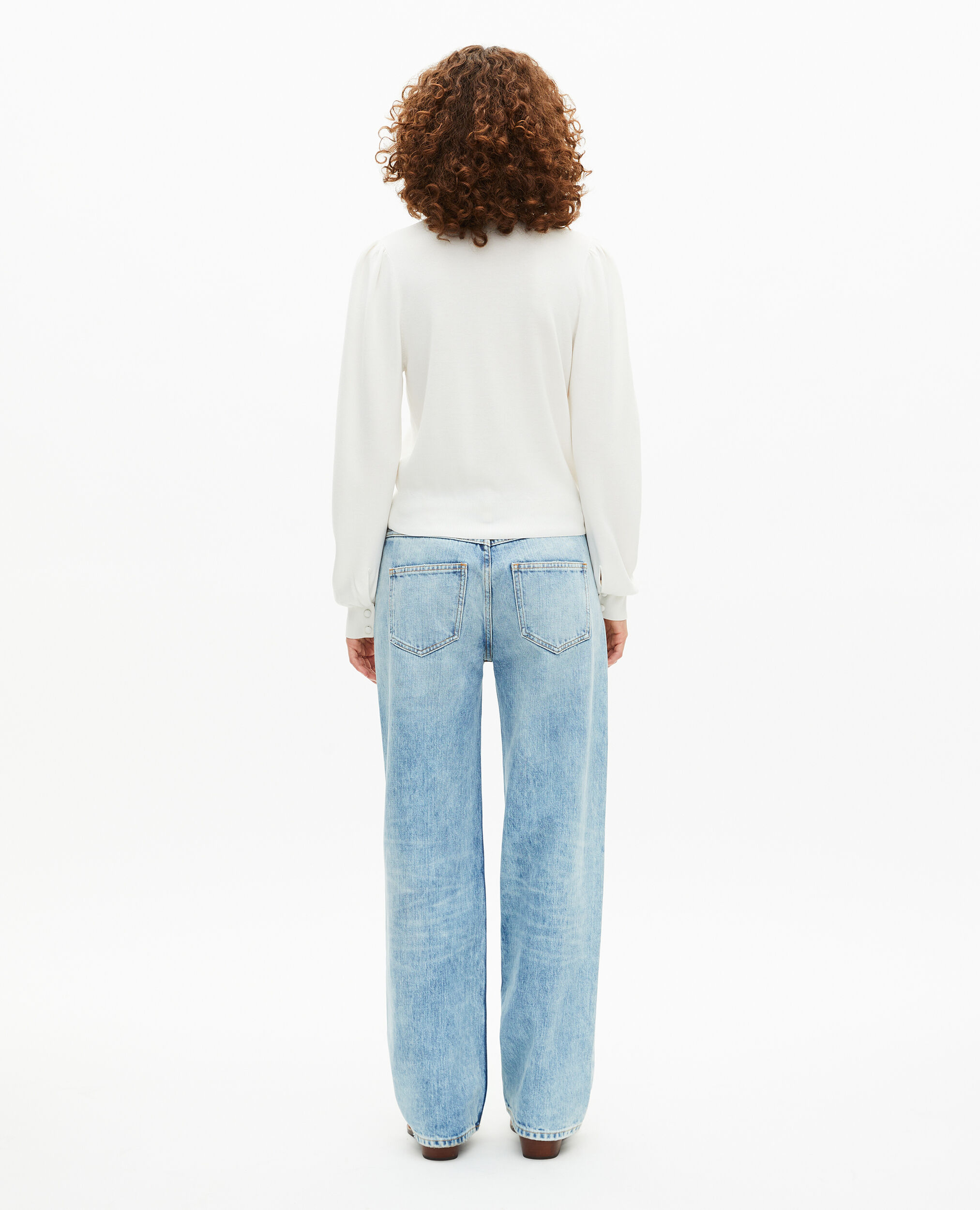 Ecru cardigan, ECRU, hi-res image number null