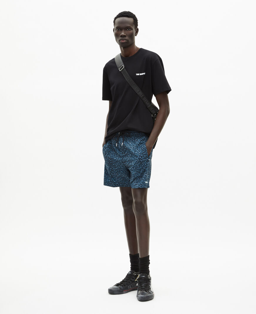 The Kooples MEN BLUE blue print swimsuit
