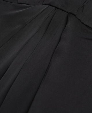 The Kooples DAMEN BLACK langes schwarzes kleid