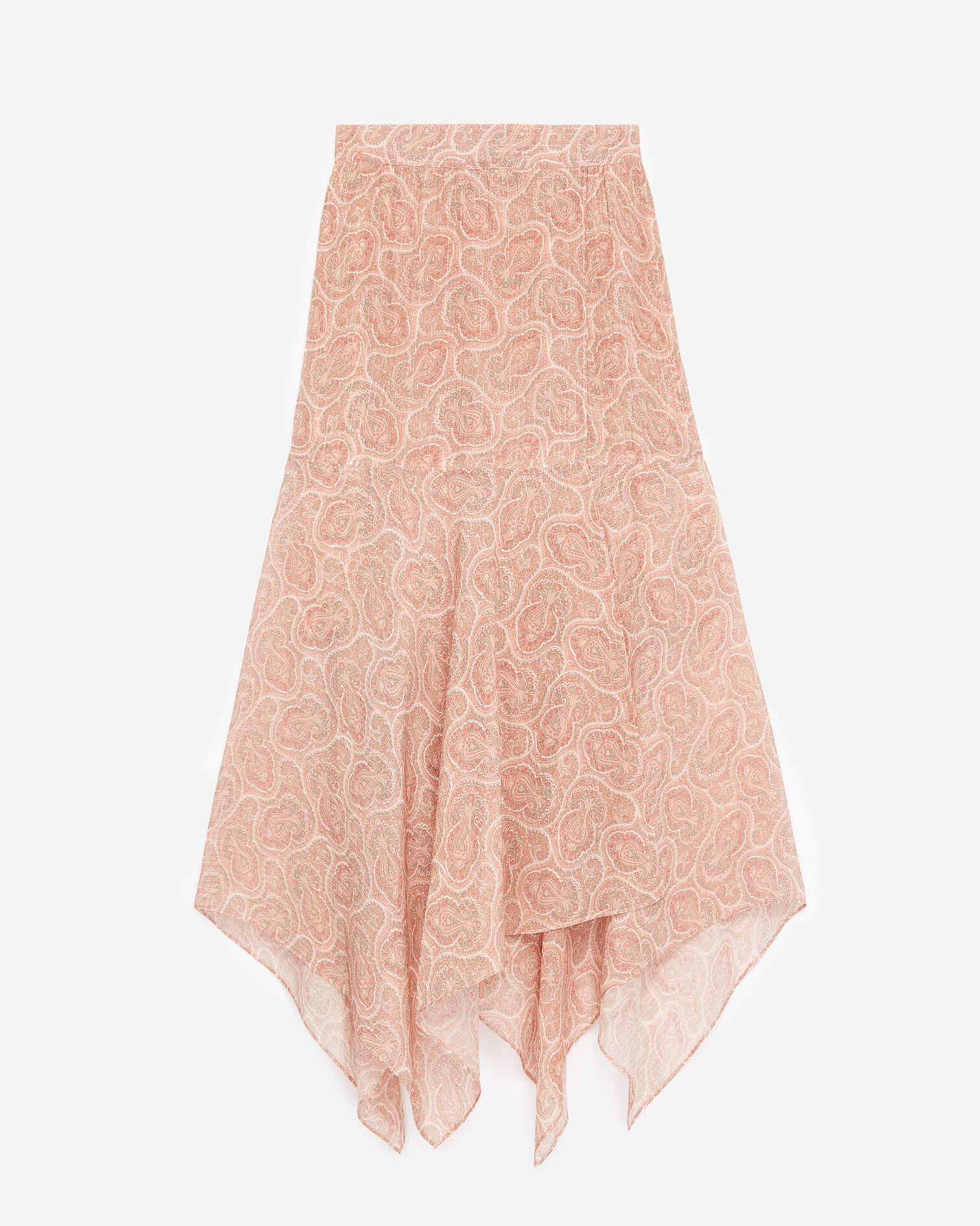 Jupe longue rose imprimée, PINK, hi-res image number null