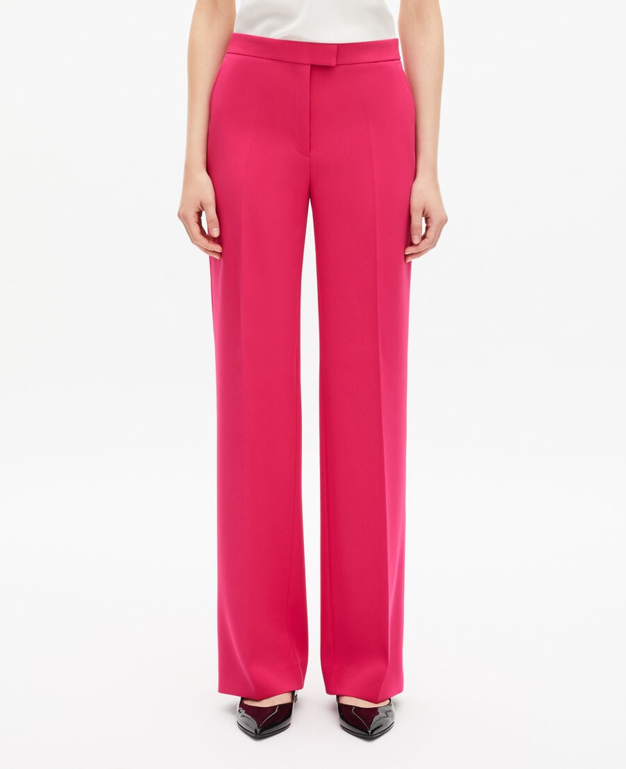 The Kooples WOMEN PINK pink crepe tailored pants