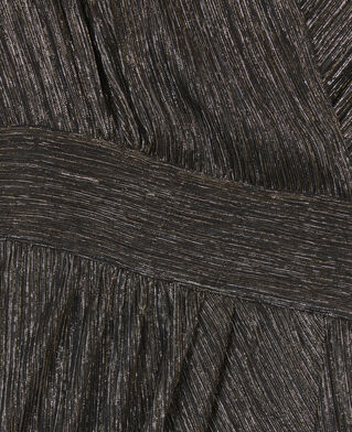 The Kooples DAMEN BRONZE kurzes, bronzenes kleid in metallic-jersey