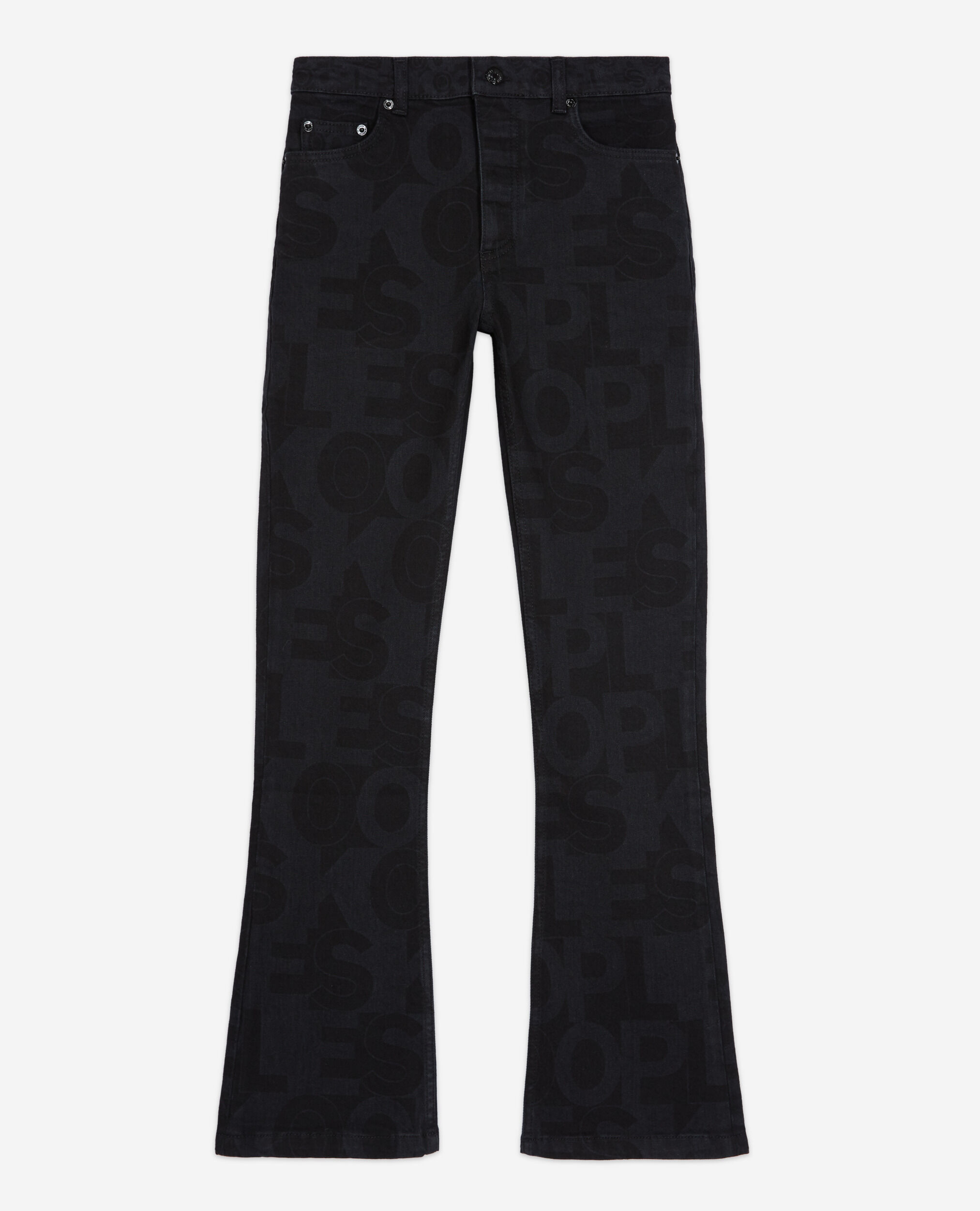 The Kooples jeans with logo, BLACK WASHED, hi-res image number null