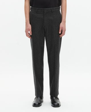 The Kooples HOMME MIDDLE GREY pantalon ajust&eacute; gris fonc&eacute;