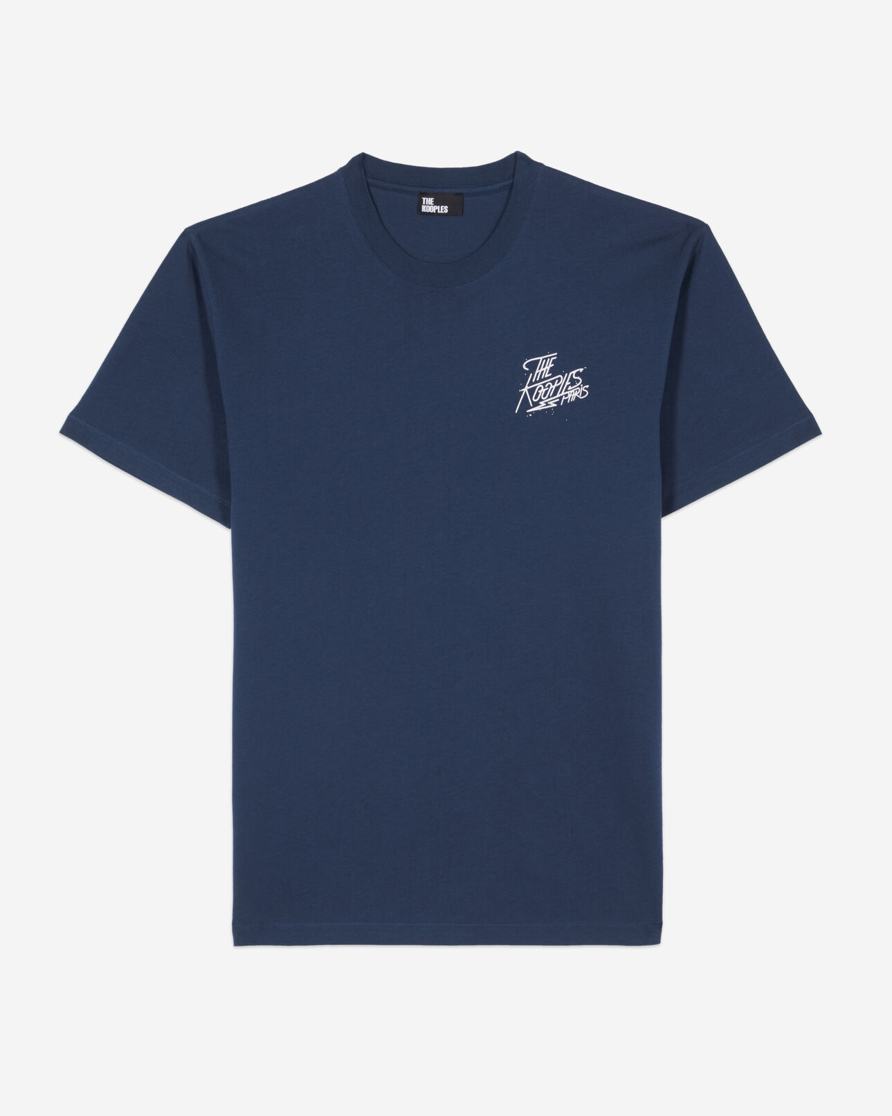 The Kooples HOMME NAVY t-shirt homme bleu marine