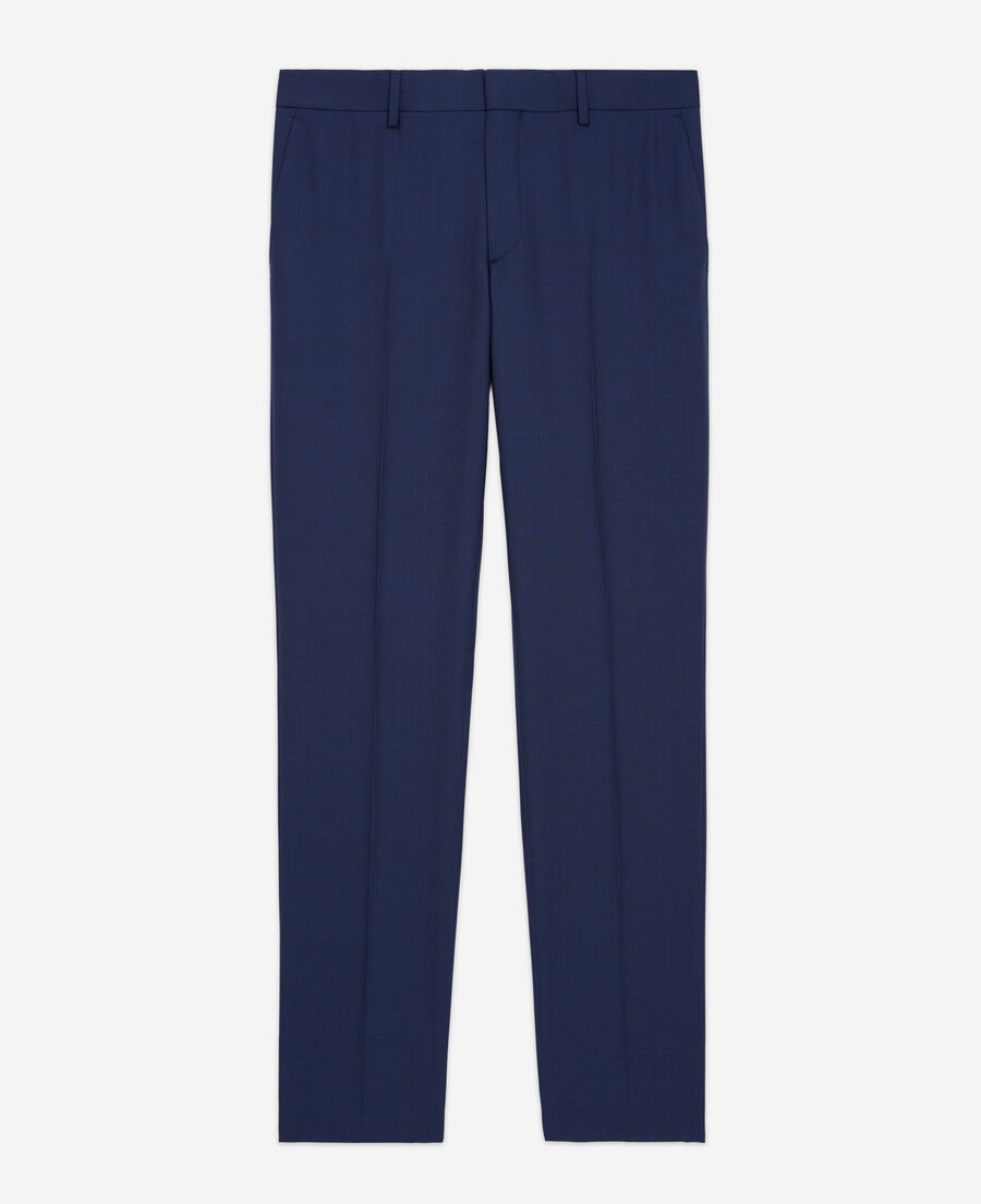 navy blue wool suit pants 