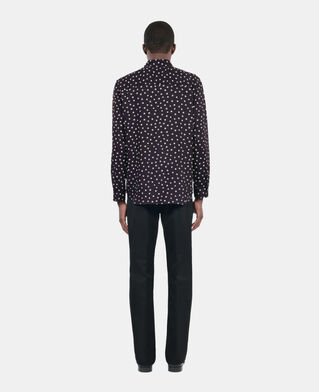The Kooples H BLACK WHITE star printed shirt