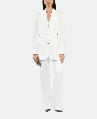 The Kooples F WHITE white suit trousers