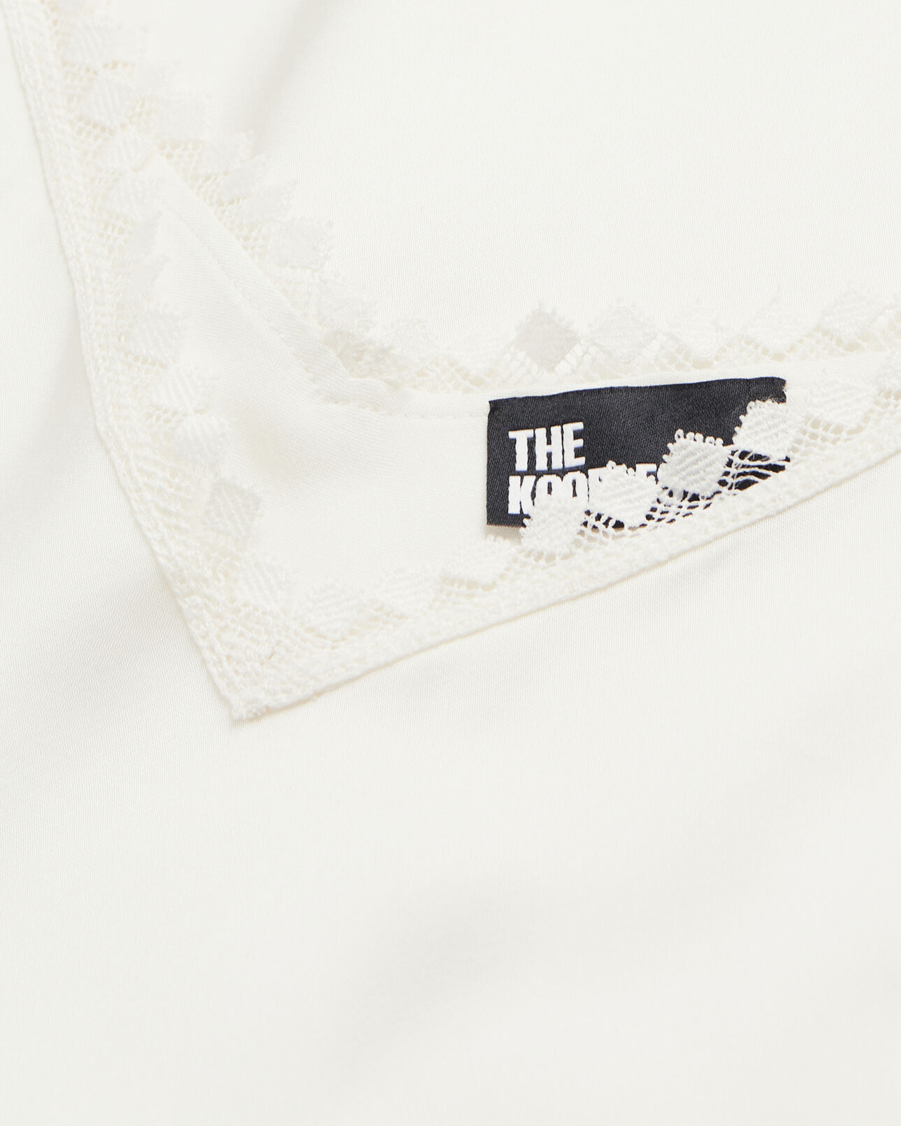 The Kooples FEMME ECRU caraco blanc