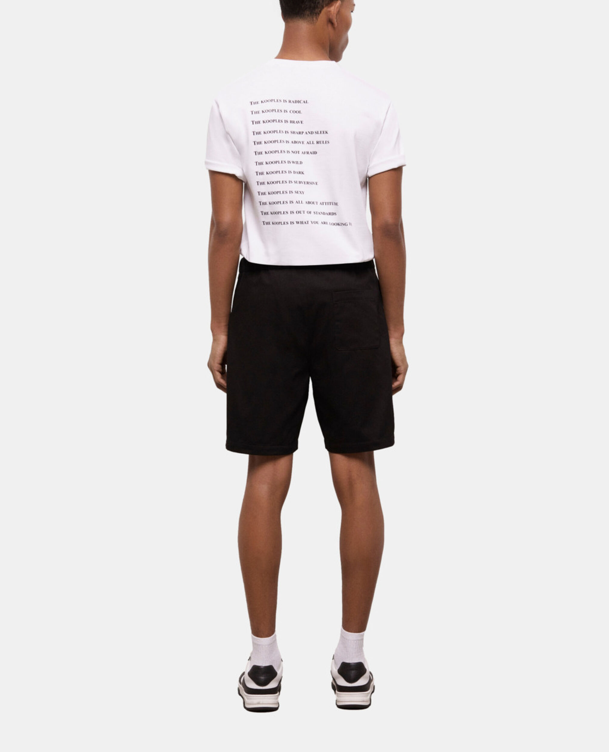Schwarze Shorts, BLACK, hi-res image number null