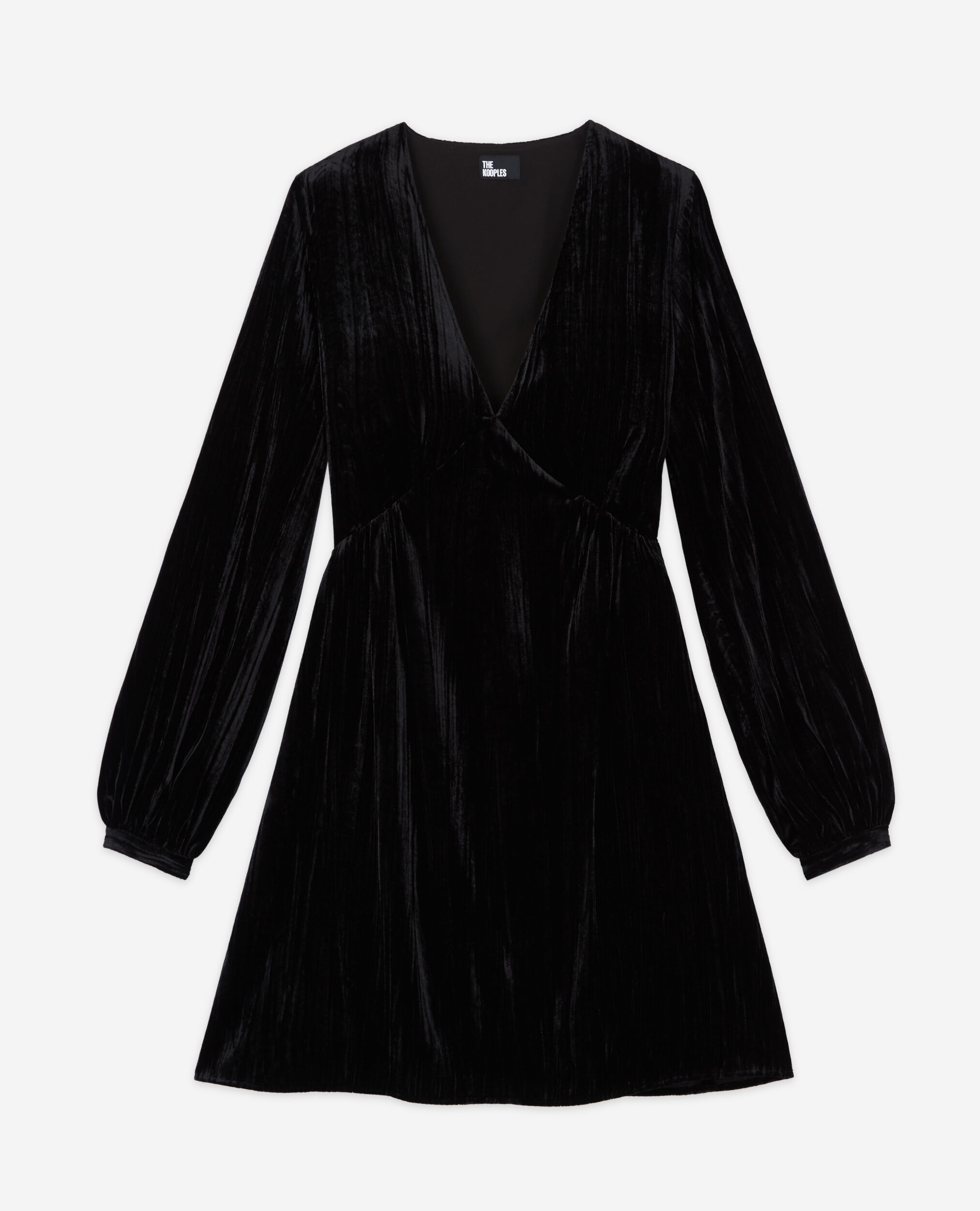 Zara velvet dress black clearance
