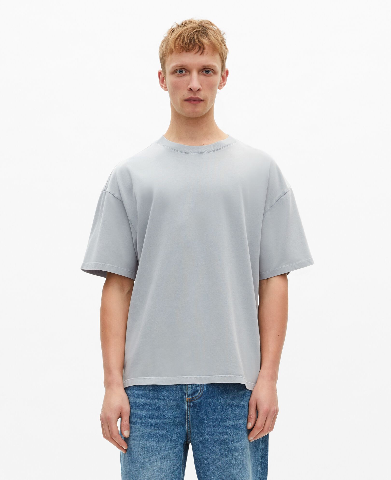 The Kooples HOMBRE BLUE GREY camiseta serigrafiada azul