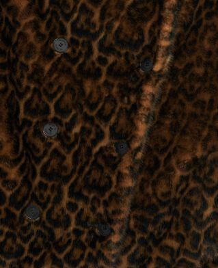 The Kooples WOMEN LEOPARD leopard fur-effect coat