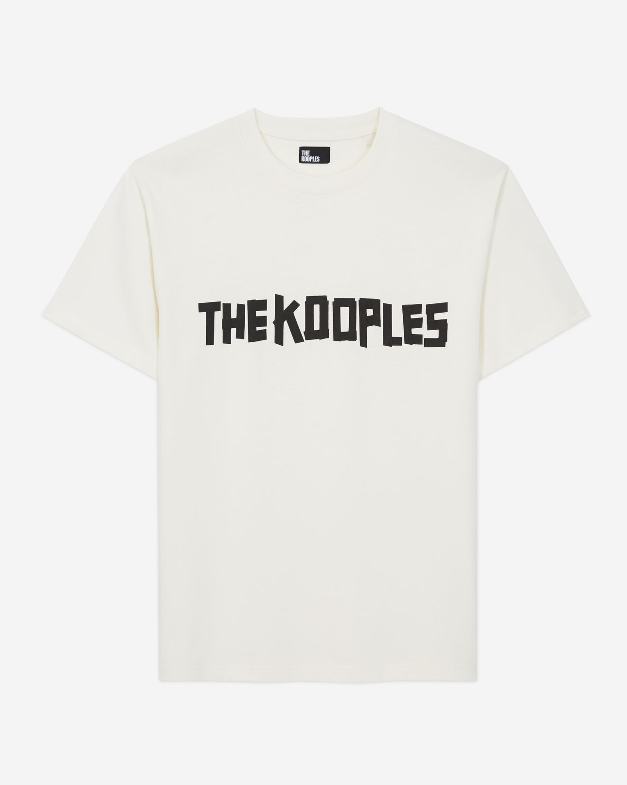 The Kooples HOMME WHITE t-shirt homme logo the kooples blanc