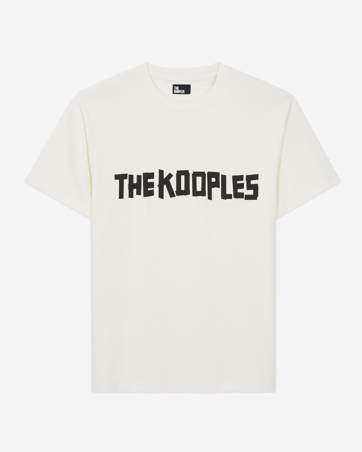 T-shirt Homme logo The Kooples blanc, WHITE, hi-res image number null