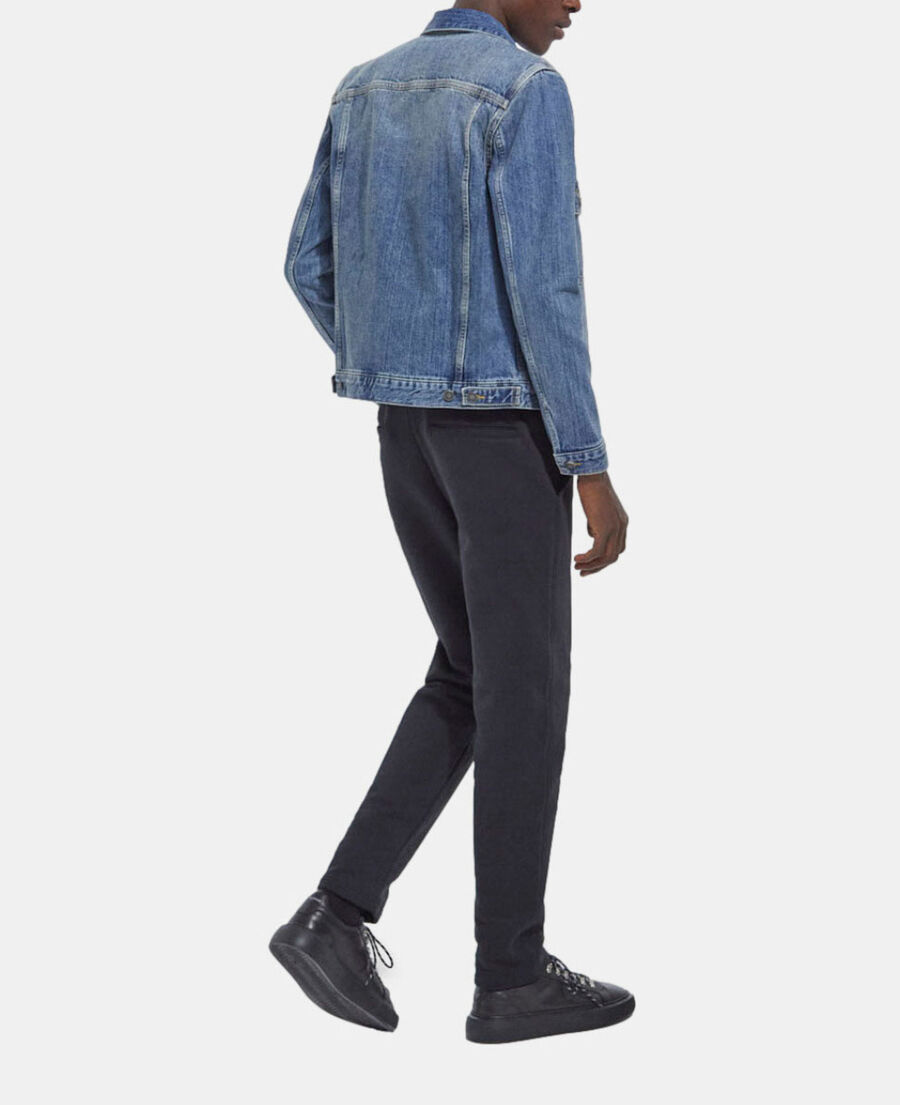 The Kooples HOMME BLUE WASHED veste en jean