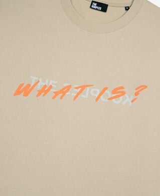 The Kooples MEN BEIGE TAUPE what is beige t-shirt