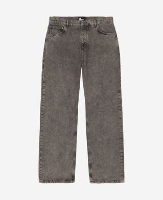 The Kooples MEN DENIM GREY grey baggy jeans
