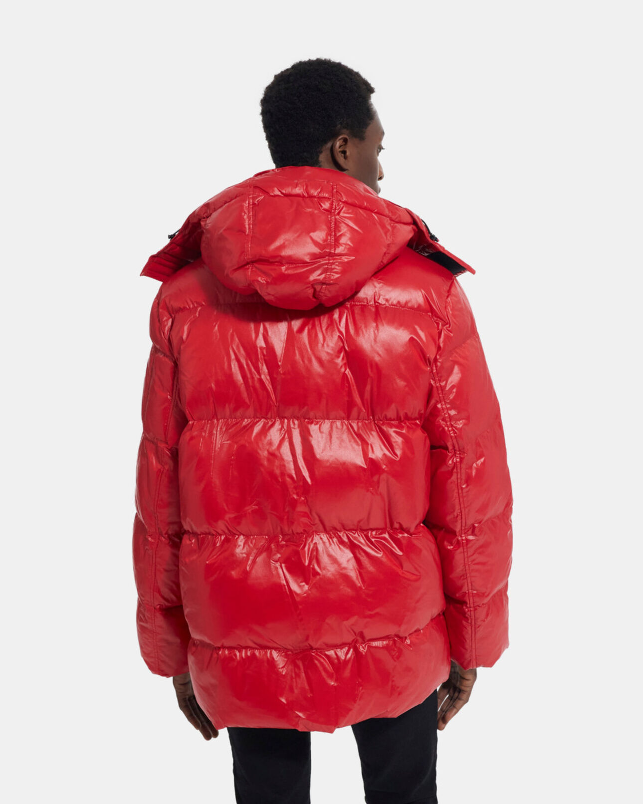 The Kooples MEN TANGO RED red down jacket