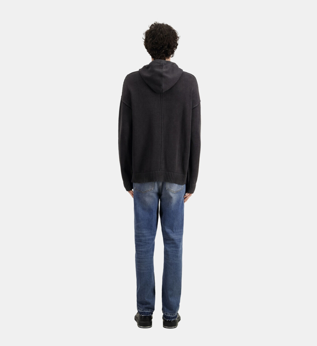 Wool new arrivals hooded sweater