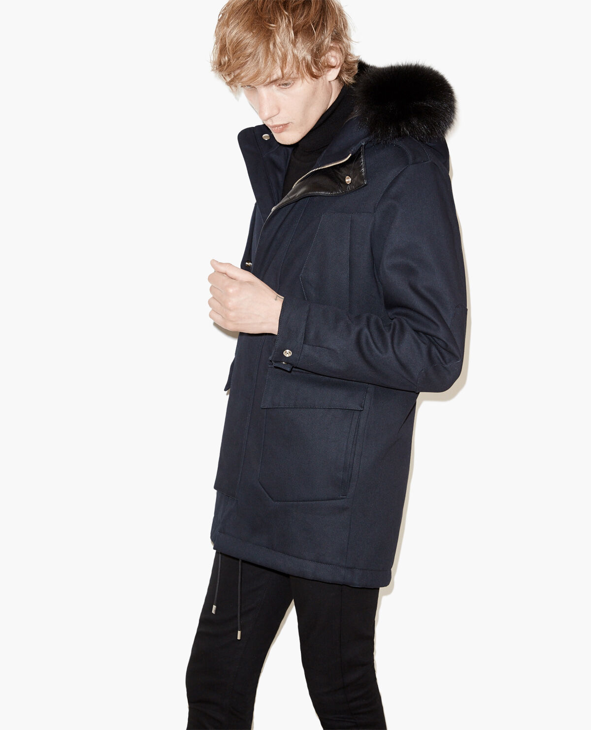 Twill sale parka jacket